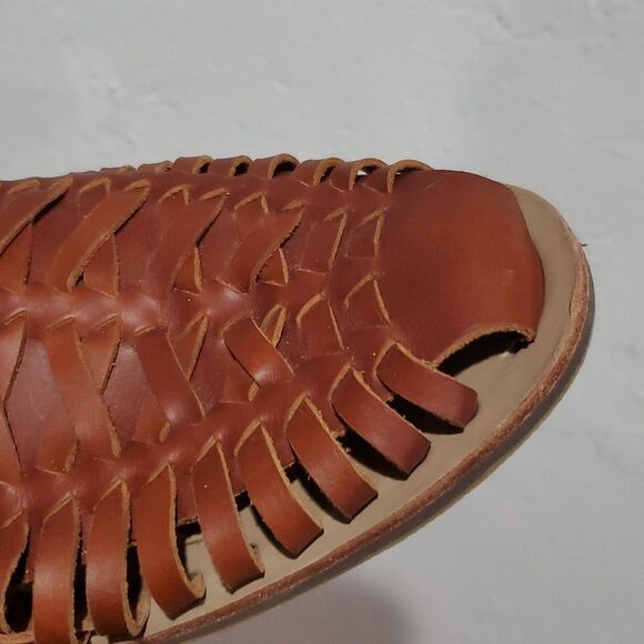 Nisolo Huarache Men\'s Brown Leather Loafers Size 10.5 main image 11